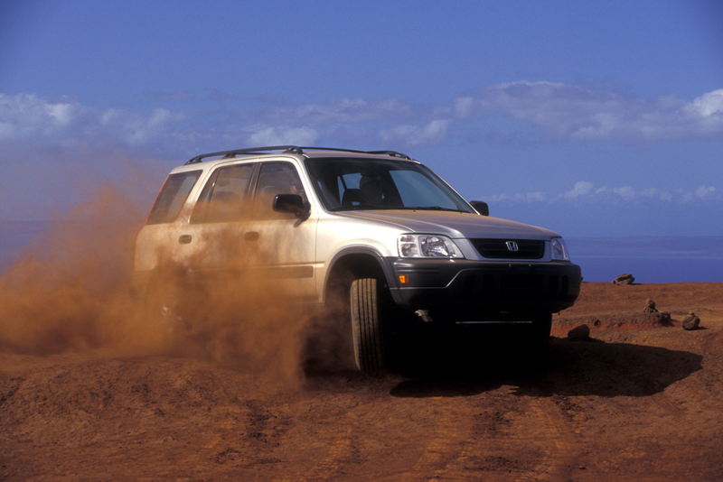 Sweet press photo Honda! A reminder of a time when people still thought these would go off-road